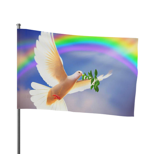 Christian Rainbow Flag, Jesus Pride Flag, Symbol of God's Promise & Eternal Love