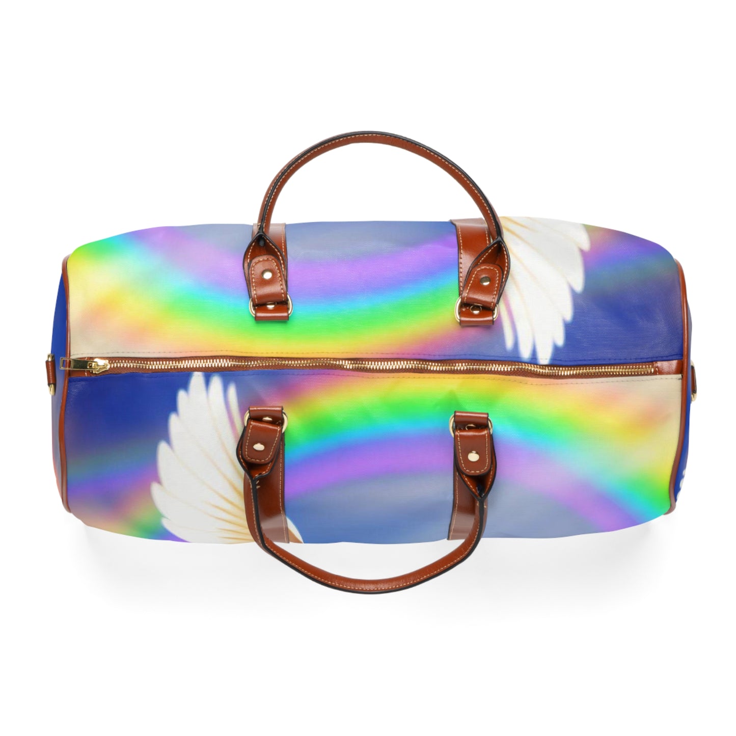 Waterproof Travel Bag, Travel Bag, Rainbow Travel Bag, Christian Travel Bag Gift