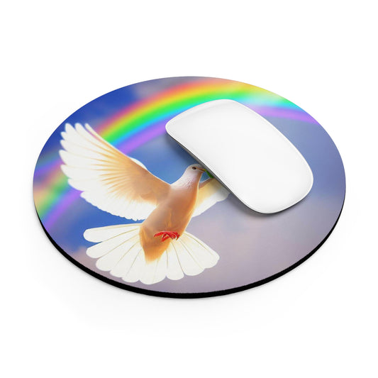 Gaming Mouse Pad, Anime Mouse Pads, Rainbow Mouse Pad, Christian Mousepad Gift
