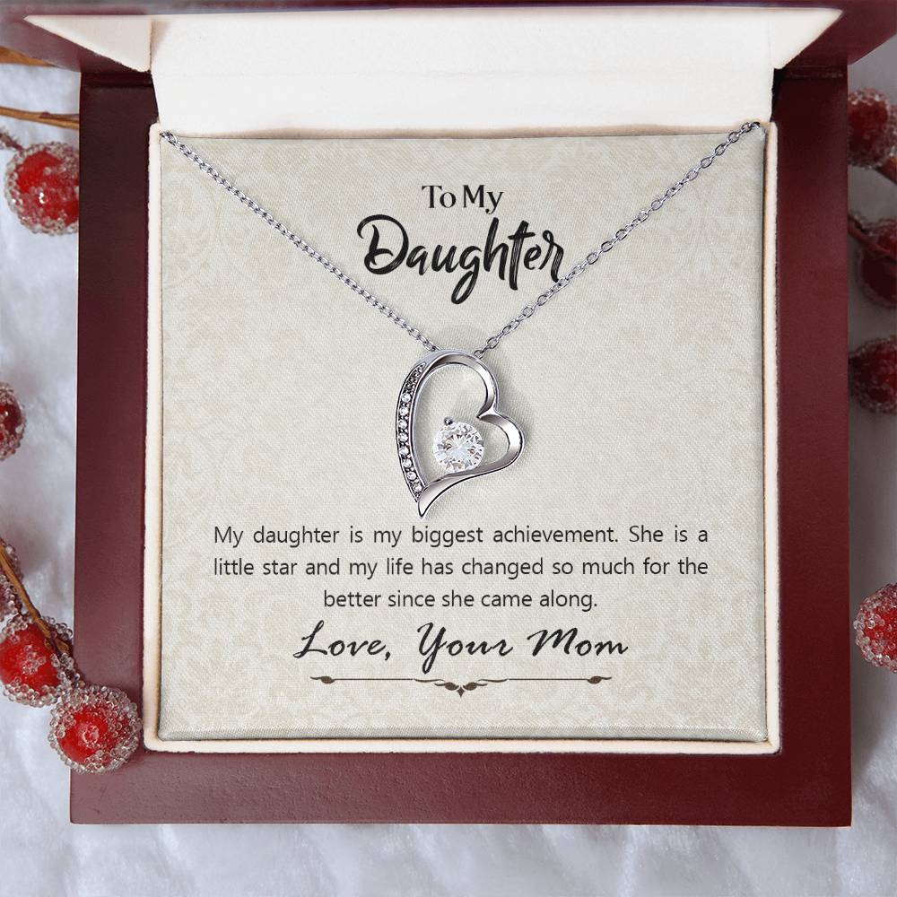 To my daughter-My daughter is my biggest
