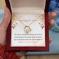 To my Sister We weren_t sisters by_ Gift Necklace Jewelry with a heartfelt durable Message Card