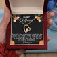 To MY Girlfriend Even if I_ Gift Necklace Jewelry with a heartfelt durable Message Card