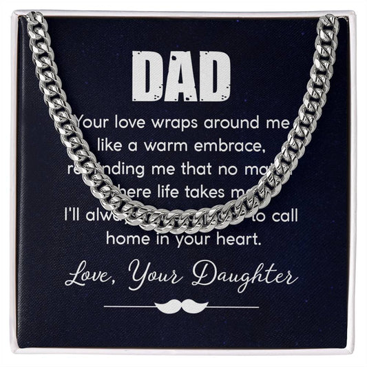 To My Dad- your love wraps around me like a warm embrace