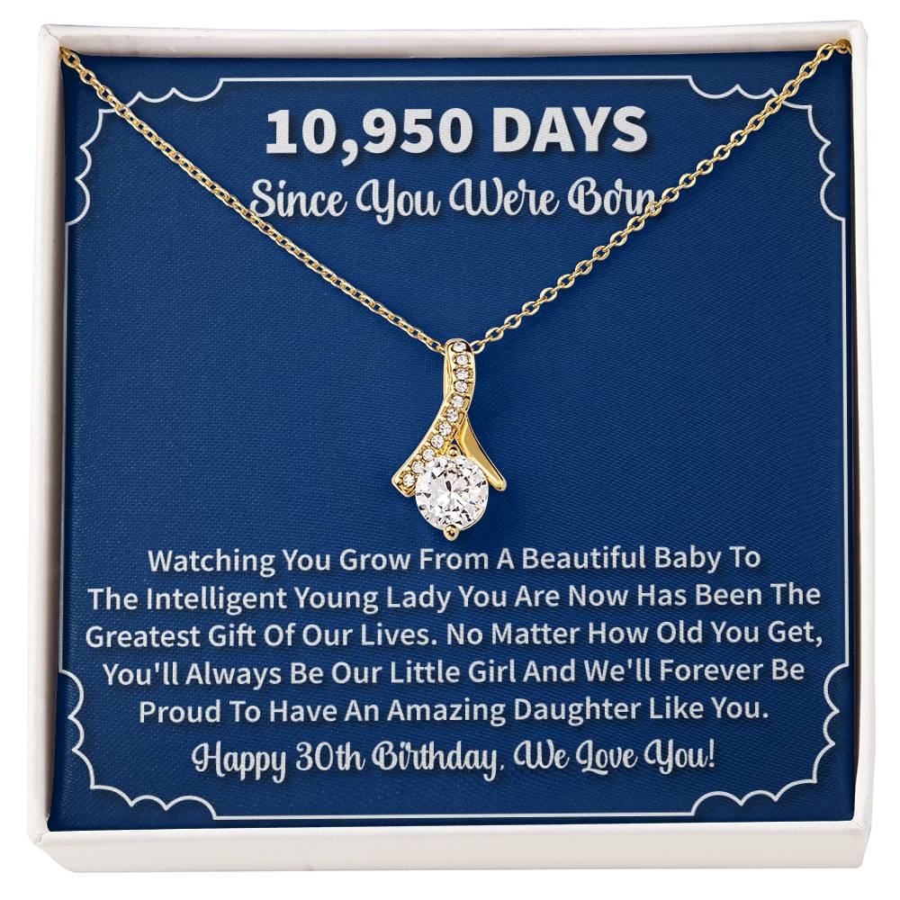 Happy 30th birthday from parents  Alluring Beauty Necklace Gift Jewelry