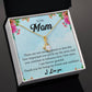 To My Mom There are not_  Alluring Beauty Necklace Gift Jewelry