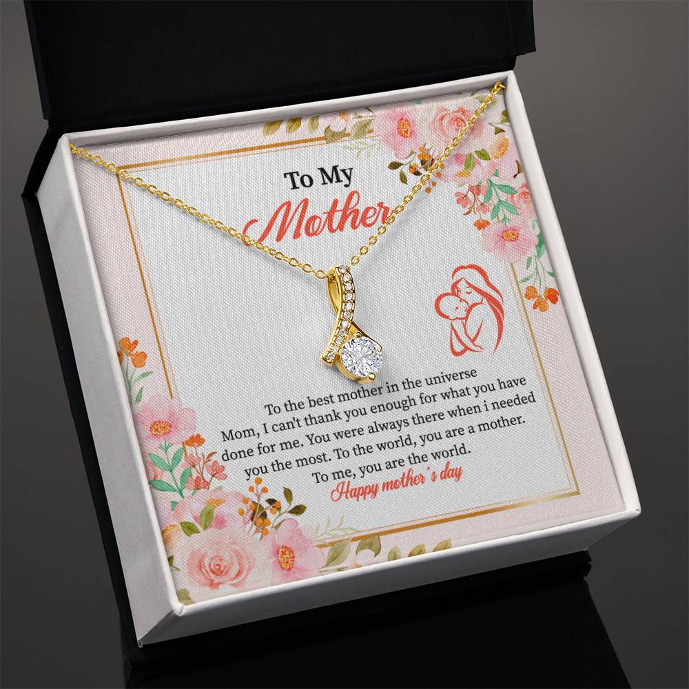 To My Mother FAS To the_  Alluring Beauty Necklace Gift Jewelry