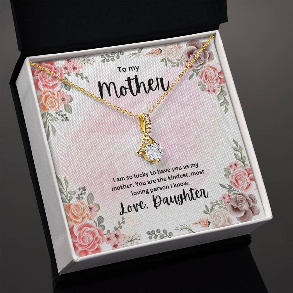 To my Mother I_  Alluring Beauty Necklace Gift Jewelry