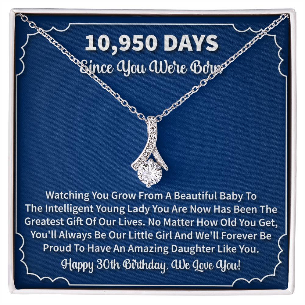 Happy 30th birthday from parents  Alluring Beauty Necklace Gift Jewelry
