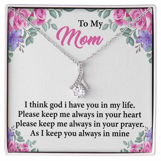 To My Mom I think god_  Alluring Beauty Necklace Gift Jewelry