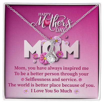 Mother_s DAY MOM Mom, you_  Alluring Beauty Necklace Gift Jewelry