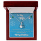 To My Wife This Christmas,_  Alluring Beauty Necklace Gift Jewelry