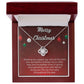 Merry Christmas Wishing you peace,_ Love Knot Necklace