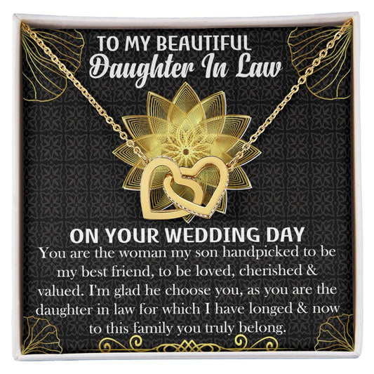 TO MY Daughter in law on your Wedding