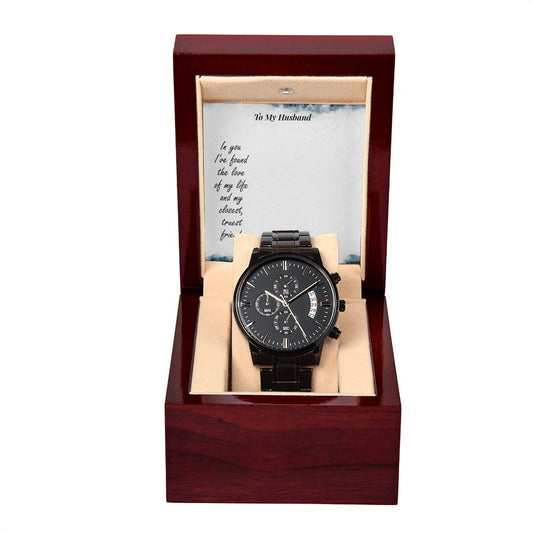 To My Husband-In you I_ve Personalized Watch Gift w Heartfelt Message