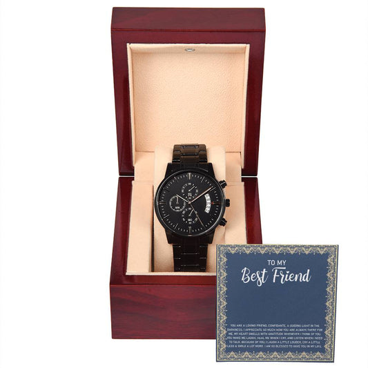 TO MY Best Friend YOU ARE_ Personalized Watch Gift w Heartfelt Message