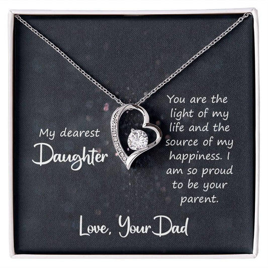 To my Daughter my dearest daughter - you are the light of my life