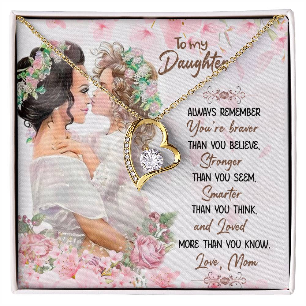 To my daughter Kiss