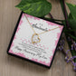 To My Soulmate I_d choose you_ Gift Necklace Jewelry with a heartfelt durable Message Card