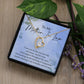 To My Mother In Law I_ Gift Necklace Jewelry with a heartfelt durable Message Card