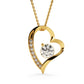 To My Soulmate Each day with_ Gift Necklace Jewelry with a heartfelt durable Message Card