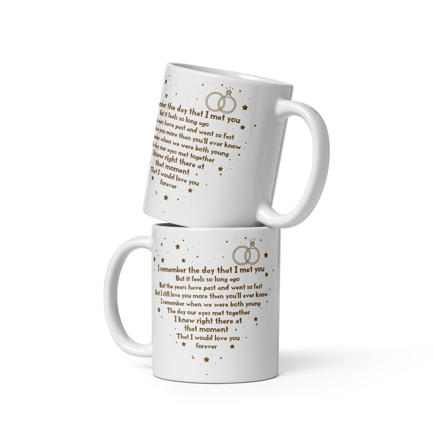 To my Soulmate I remember the Personalized Mug Gift Customized Mug Gift w Heartfelt Message