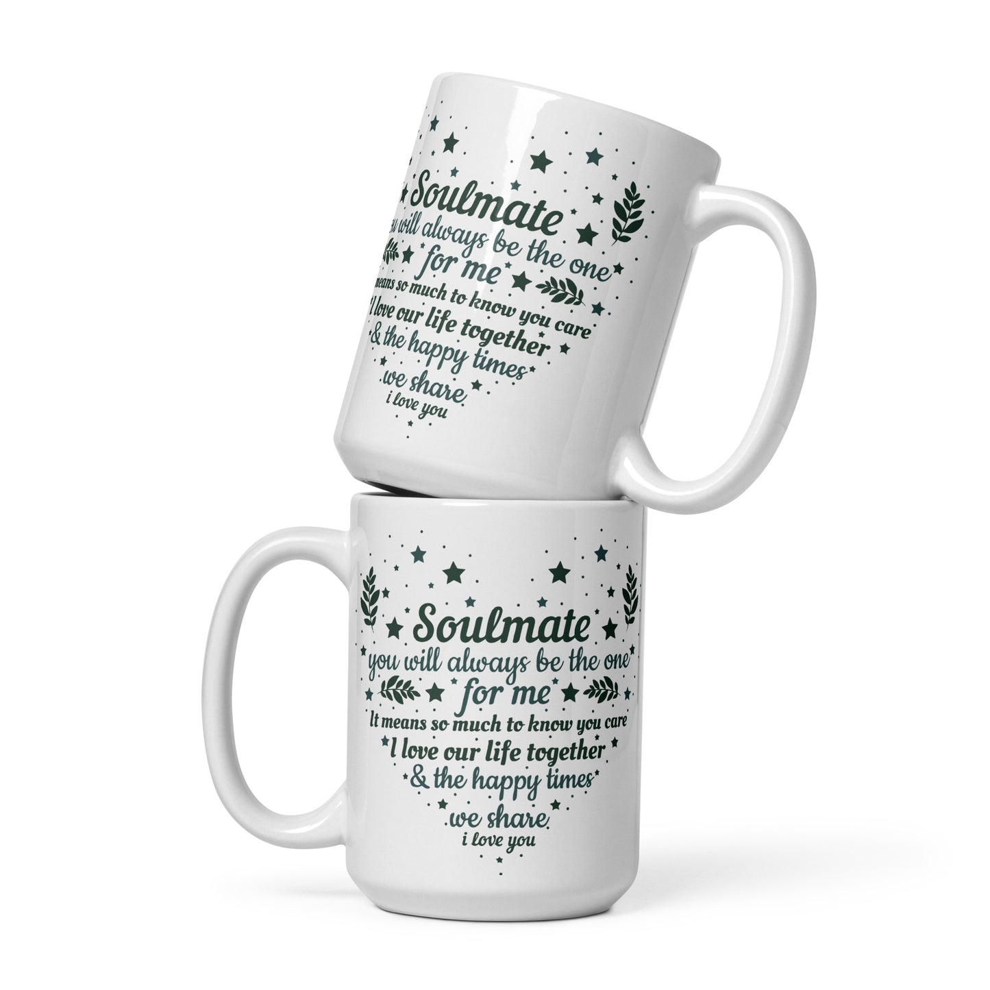 To my Soulmate you will always be_ Personalized Mug Gift Customized Mug Gift w Heartfelt Message